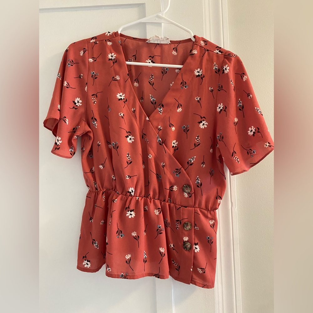 Pink Rose dress shirt